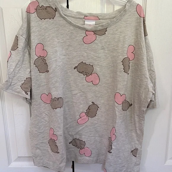 SOLD Pusheen Shop Pajama Set - Picture 2 of 10
